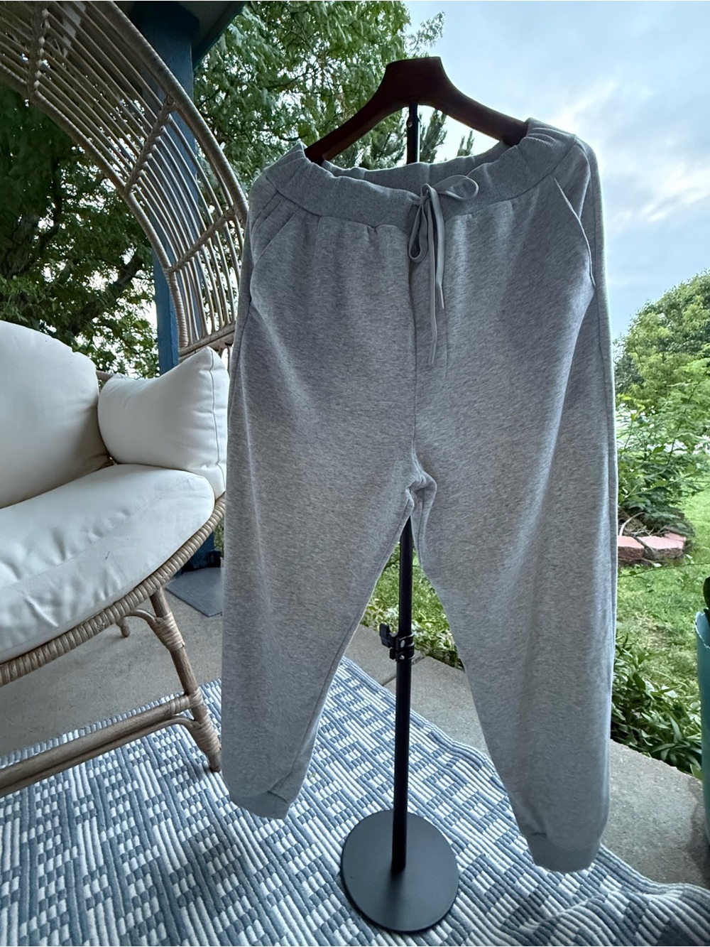Portofino Women’s Grey Drawstring Sweatpants - Casual Comfort